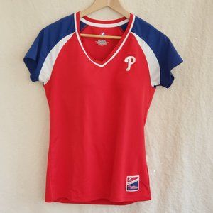 Majestic Philadelphia Phillies Jersey T-Shirt